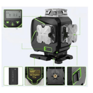 M.Laser krzyżowy Huepar S04CG